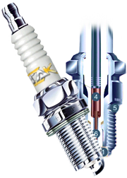 spark plug internals